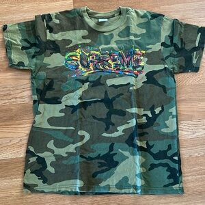 Supreme Camo Tee